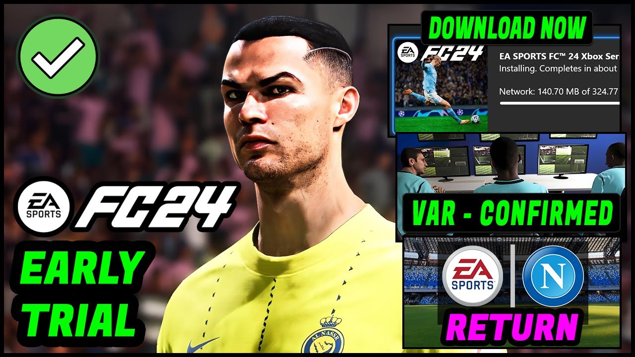 EA Sports FC 24 Trailer, Cover Athlete, Release Date, EA Play Trial, More