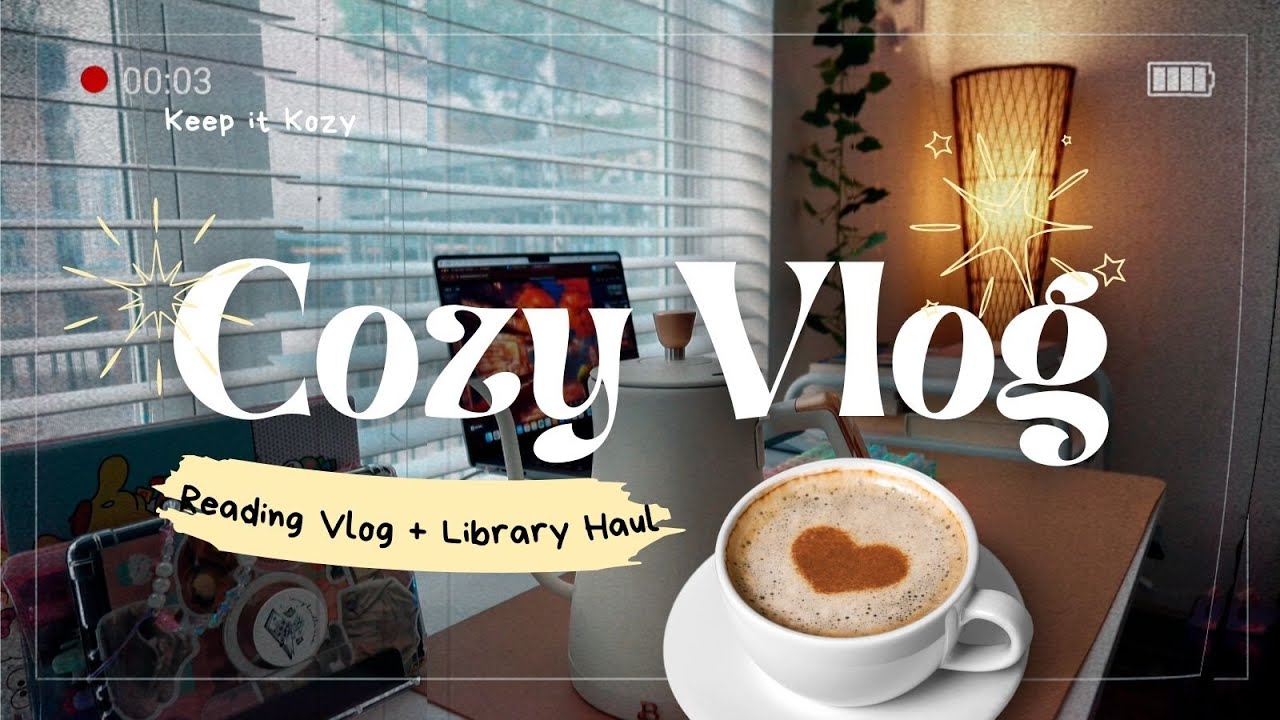 Cozy Up with Immersive Reading + Library Book Haul! 🍂📔