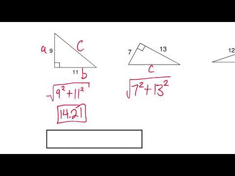 Pythagorean Theorem Shortcut