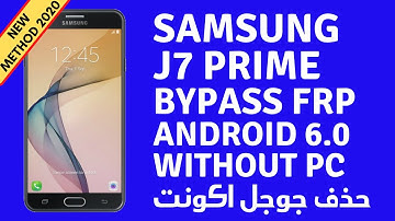 Samsung J7 Prime G610F Android 6 FRP Bypass Done Without PC