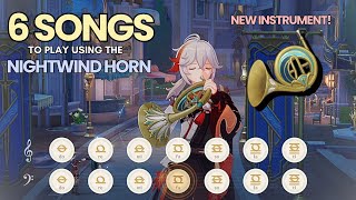 6 Songs to play using the Nightwind Horn!