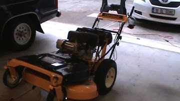 Blade Change and Sharpening on Cub Cadet 33" Wide Area Mower.  FTHVN 171