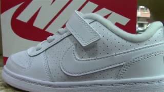 Tenis Nike Court Borough Low (GS) Juvenil | Coppel