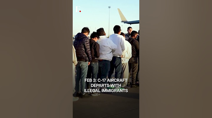 Trump Deports Illegal Indian Migrants | Subscribe To Firstpost | N18G