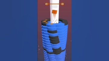 Stack Ball - Crash Platforms Gameplay Level 41 #shorts #stackball #viral #stackballgame #stackball3d
