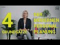 Die 4 Grundsätze einer modernen Personalplanung