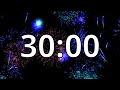 30 Minutes Timer With Upbeat Music - Fireworks Timer