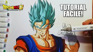 Come Disegnare Vegeth Vegito Vegekou Ssj Blue Tutorial Passo Passo 2 Youtube