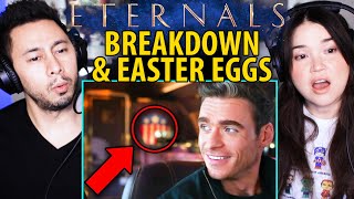 ETERNALS MOVIE BREAKDOWN! Easter Eggs & Details You Missed | Reaction | New Rockstars