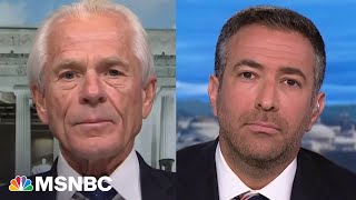 Convicted Trump aide Peter Navarro talks trial, Trump getting convicted \& paying his bills