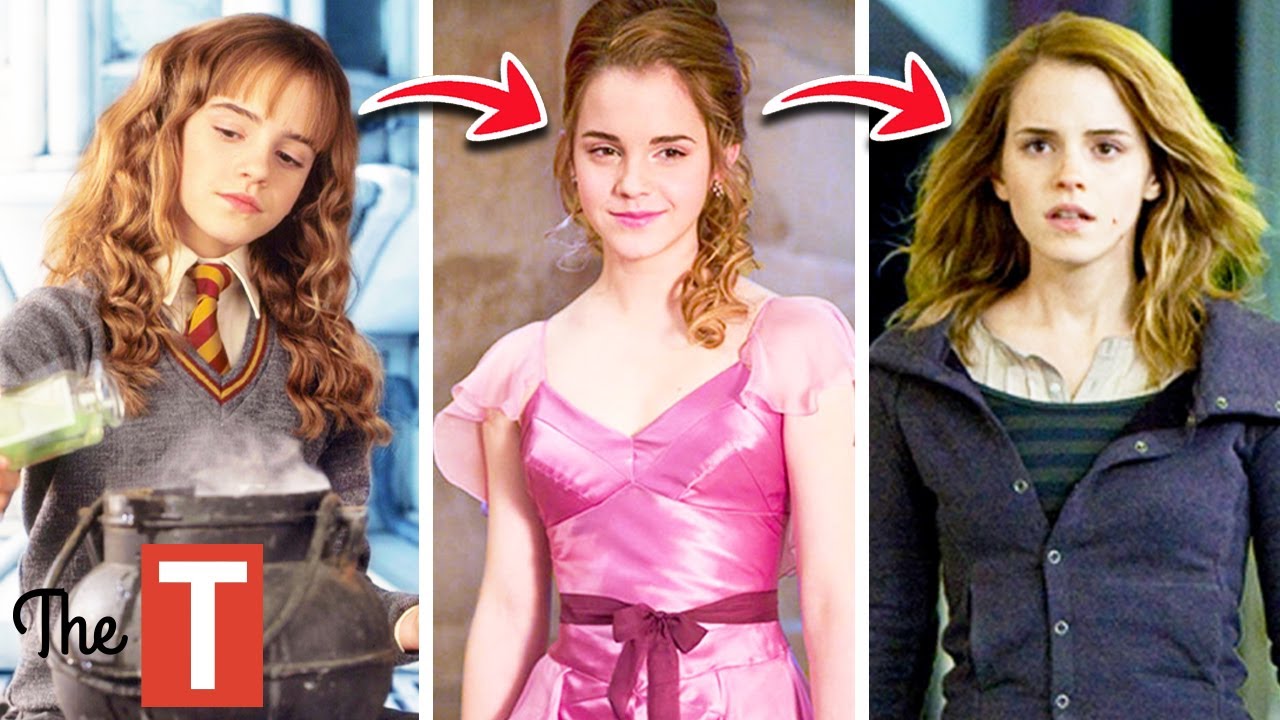 The Evolution Of Hermione From The Harry Potter Books To Movies Youtube