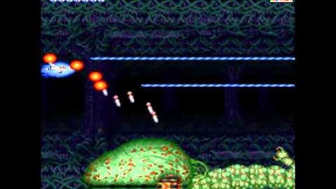 Gradius III Hard mode gameplay[playthrough][complete][SNES]