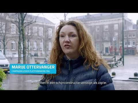 Dossier Schijn-zzp - Marije Ottervanger - campagneleider platformwerk FNV
