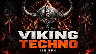 🛡️ Dark Viking Techno | Cinematic War Music for Focus &amp; Workout (128 BPM)