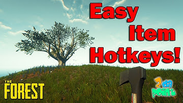 The Forest - Easy Item Hotkeys tutorial - 2daPoint