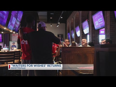 "Waiters for Wishes" returns to Fayetteville