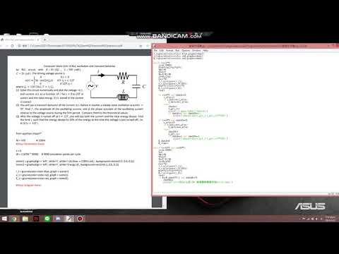 vpython RLC電路