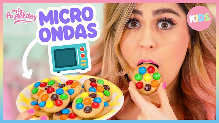 GALLETAS EN EL MICROONDAS | MIS PASTELITOS KIDS