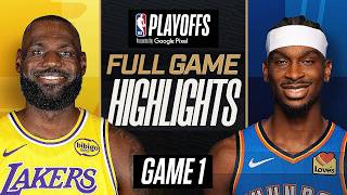 LAKERS vs THUNDER FULL GAME 1 HIGHLIGHTS MAY 3, 2026 NBA FULL GAME 1 HIGHLIGHTS TODAY 2K26