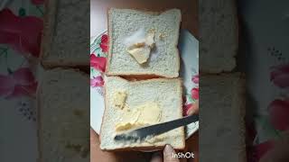 Sweet Butter Toast  Breakfast Recipe shorts bread butter sugar toast for Breakfast sitigray