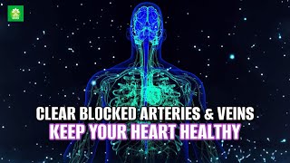 Clear Blocked Arteries And Veins | Reduce Plaque In Arteries | Keep Your Heart Healthy | 396 Hz