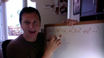 ALGEBRA 9.1 Add and Subtract Polynomials