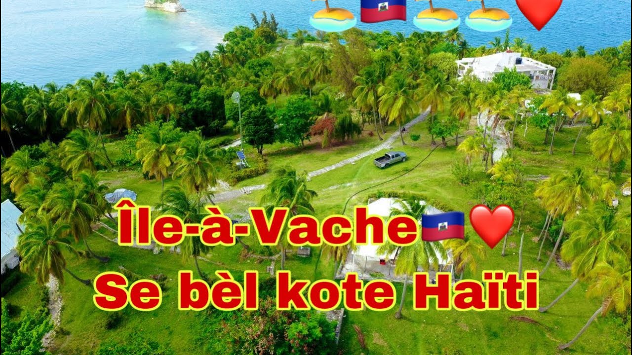 Ann al Vizite Île-à-vache😍Se yon bèl Zile ki genyen nan depatman sid la, Anpil frechè ak trankilite