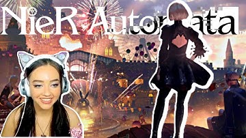 My First NieR Experience!! || NieR: Automata Reaction Highlights [part 1]