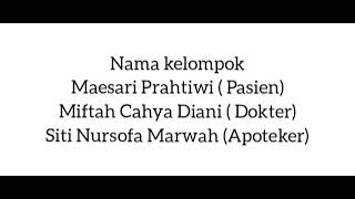 Contoh komunikasi antara dokter apoteker dan pasien