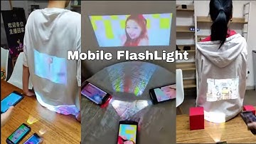 "moBile flashLight videO proJector| In AnY moBile | flashLight viDeo ProJector apP tuTorial" #mrmssn