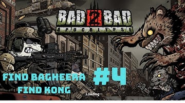 Bad 2 Bad Apocalypse: Find Kong And Bagheera #4 | GamePlay - Panda Games