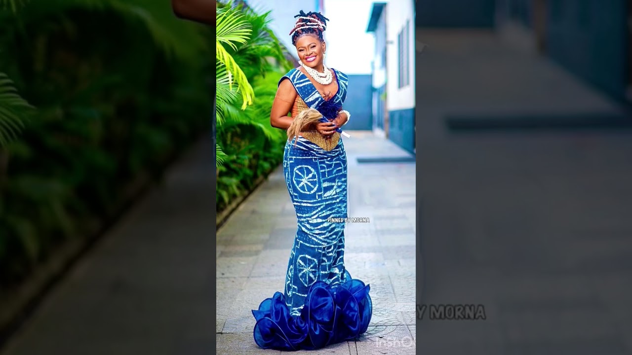 Beautiful Wedding Dress As A Bride In Cameroon 🇨🇲