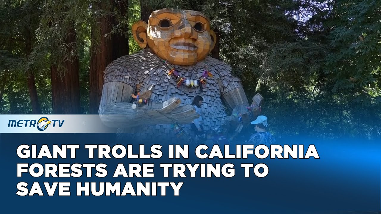 Giant Trash Trolls Are Here To Save Humans From Themselves
