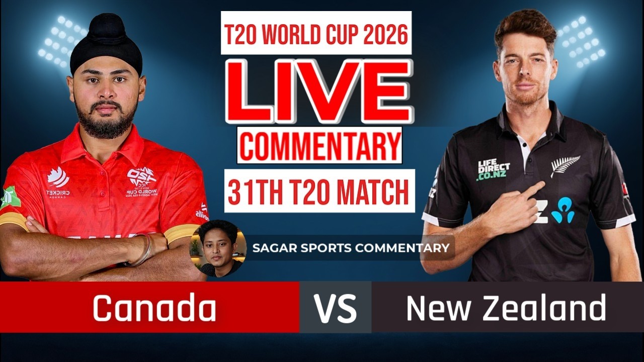 🔴T20 World Cup 2026: New Zealand vs Canada | কিউইদের রান উৎসব নাকি কানাডার চমক?