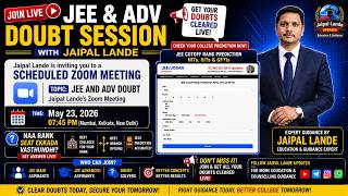🔥 JEE & ADV DOUBT LIVE | Naa Rank Ki Seat Ekkada Vasthundhi? 🎯