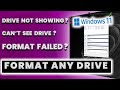 Windows 11 Drive Won’t Format? Fix It Fast