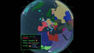 WorldWarBot - Run 5 - Round 495 - Liechtenstein conquered Monaco (Germany)