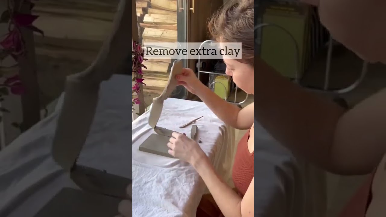 How To Make a Paint Palette❤️😍 DIY Pottery