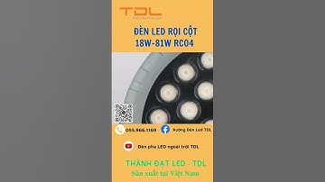 Đèn LED rọi cột 18w 24w 27w 36w 54w 81w ngoài trời l Đèn LED hắt cột sân vườn giá rẻ