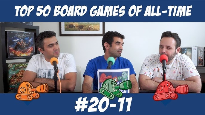 BGB Podcast #260: Top 50 Games of All-Time 2022: 10-1 - Board Game Barrage