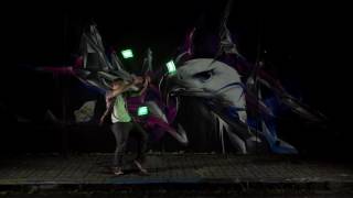 Zebra Poi FT - Pyroterra Lighttoys | Jonathan Alvarez