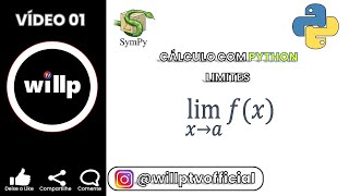 Vídeo 01 -Cálculo com Python - Limites - SymPy