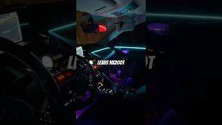 Lexus NX200T подсветка салона #ambient #led