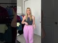 Obsessing over these pink Comfrt basic wide leg sweatpants!!!! Such a pretty pink and these