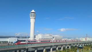 「発車で2コーラス!!」1200系1113F 名鉄空港線 中部国際空港駅 発車(MH2コーラス)