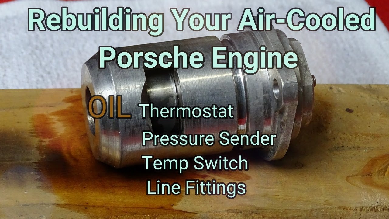 Проверка масляного термостата в двигателе Porsche с воздушным охлаждением