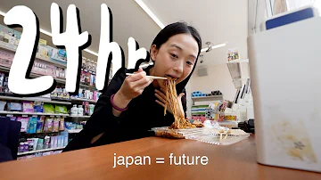 Only Eating JAPANESE CONVENIENCE STORE FOOD for 24 hours