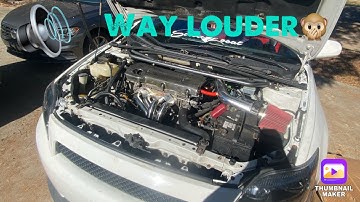 Installing headers on my 05 Scion Tc(sounds crazy!!!)