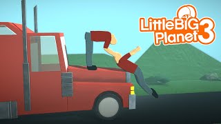 Lets Roll Out - Bob Truck Fight [LittleBigPlanet 3] PS5 Gameplay screenshot 3