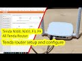 How To Setup And Configure Tenda Wireless Router Step By Step